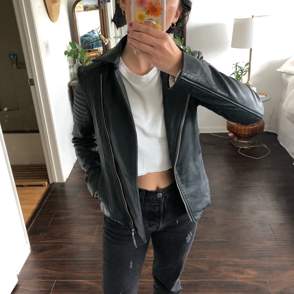 Leather Jacket - Soia & Kyo